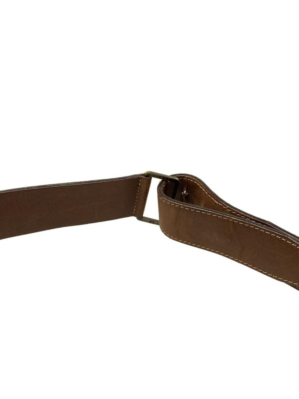Dior Waist Pouch Saddle Bag Ivory Dark Brown Leather - Picture 9 of 15